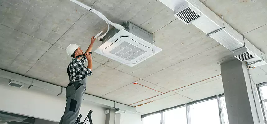 Our Dryer Vent Booster Fan Cleaning Services in Mustang, OK