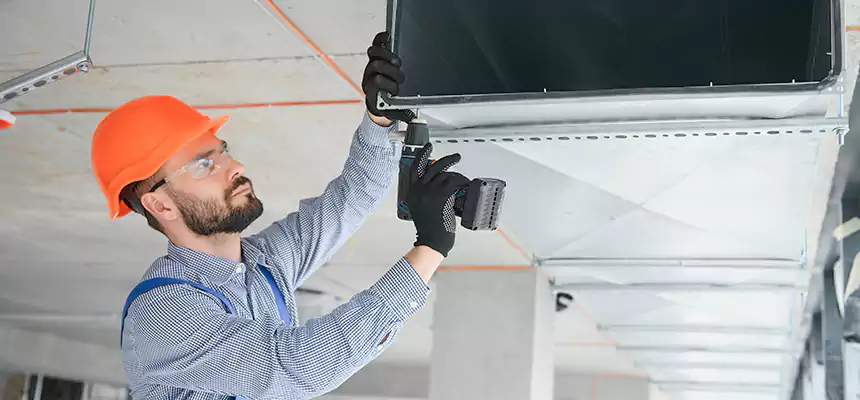 Roof Cap & Exterior Hood Lint Buildup Removal – Mustang