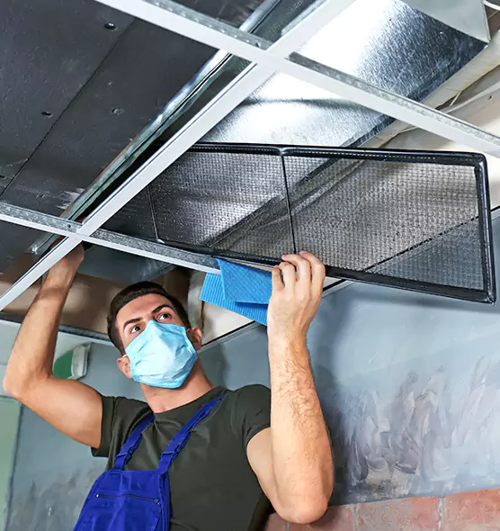 About Air Duct Bacteria Removal in Mustang